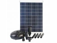 Ubbink ensemble de panneau solaire et pompe solarmax 2500 423552