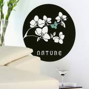 Atmosphera - Sticker Zen Nature Noir