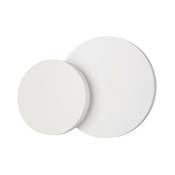 Inspired Mantra Fusion - Tahiti - Applique Murale Cercles 5W LED 3000K Blanc Mat, 285lm,
