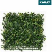 Karat Homeliving - Décoration murale en plantes artificielles Tropical 50 x 50 cm - Vert