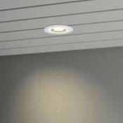 Konstsmide Recessed Effet extérieur LED haute puissance 6W Blanc - Façade en verre, IP44