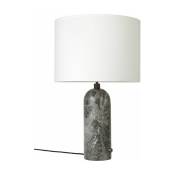 Lampe à poser en marbre gris 49 cm Gravity - Gubi