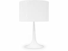 Lampe de table - lampe de salon - spone blanc