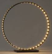 Lampe de table Micro / LED - Ø 30 cm - Le Deun noir en métal