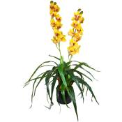 Orchidée Plante Artificielle Artificiel avec Pot 90