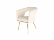 Paris prix - chaise design "jolene" 77cm crème