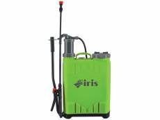 Pulvérisateur manuel 12l iris garden spray et jet désinfection entretien végetaux et jardins