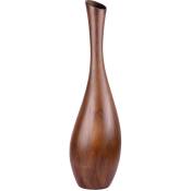 Table Passion - Vase 80 cm effet bois Kalypsos - Marron