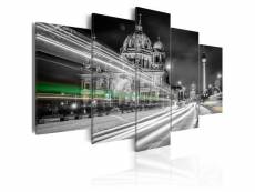 Tableau villes berlin at night taille 100 x 50 cm PD12116-100-50