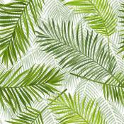 Toile cirée au mètre - Forêt tropicale - Palmier - Largeur 140 cm Vert - Vert