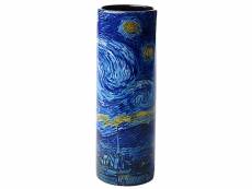 Vase en céramique allongé van gogh - nuit étoilée