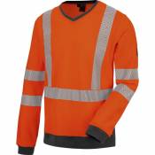 Würth Modyf - Tee-shirt de travail manches longues haute-visibilité orange fluo xxl - Orange