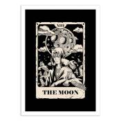 Affiche 50x70 cm - Tarot the moon - EduEly