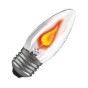 Ampoule incandescente flamme scintillante - E14 - 3W