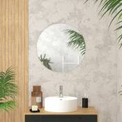 Aurlane - Miroir salle de bain rond - Diamètre 60cm - go