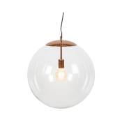 Ball - Suspension - 1 lumière - ø 500 mm - Cuivre - Design, Moderne - éclairage intérieur - Salon i Chambre i Cuisine i Salle à manger - Cuivre