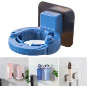 Fortuneville - Support de salle de bain Douche Shampooing Rack Support de rangement ménager sans poinçon Support de stockage de gel douche