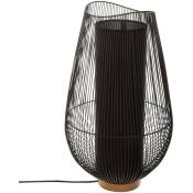 Lampe filaire Keta métal noir H60cm Atmosphera créateur d'intérieur - Noir