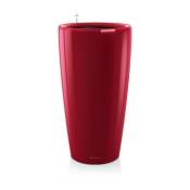 Lechuza - Pot de fleur Rondo Premium 40 - kit complet, rouge scarlet brillant