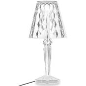 Mediawave Store - 565621 Lampe de table en verre avec