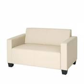 Mendler 2er Sofa Couch Lyon Loungesofa Kunstleder ~