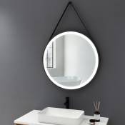 Miroir de salle de bain Rond led Φ70cm , Miroir avec