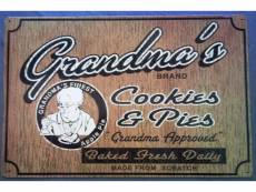 "plaque cookie grandma's tole deco cuisine grande mere