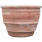 Pot en terre cuite Amphore pour fleurs Grand pot extérieur