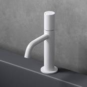 Robinet pour lavabo et vasque mitigeur blanc Sogood robinet salle de bain 20,7cm WAO-7701