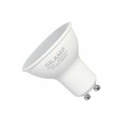 Silumen - Ampoule led GU10 8W 220V - Unité / Blanc