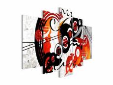 Tableau - music creations (5 parts) wide-100x50 A1-N7302
