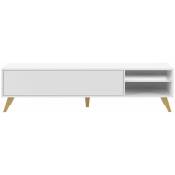 Temahome Boutique Officielle - prism tv stand white - Blanc