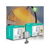Trade Shop Traesio - Lume Lampe Abat Jour Table Chevet Commode Meubles Chambre Maison Lumière Tx-9773