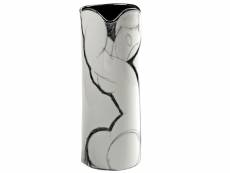 Vase en céramique silhouette modigliani - caryatide