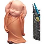 Xinuy - Petite poupée moine,Statue de Bouddha pour