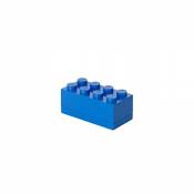 Boîte LEGO Mini 8 plots, insert pour repas, boîte