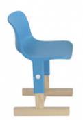 Chaise enfant Little big / Hauteur réglable - Magis bleu en plastique