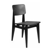 Chaise placage bois de chêne noir C-Chair - Gubi