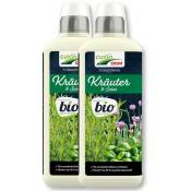 Cuxin - engrais liquide pour herbes et laitue bio 2x800 ml