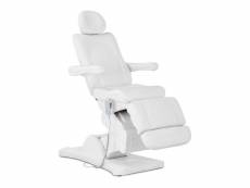 Fauteuil esthétique table de soin fauteuil cosmétique fauteuil de soin 150 kg blanc helloshop26 14_0007784