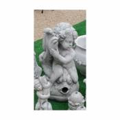 Fontaine Statue classique en pierre reconstituée Jeune