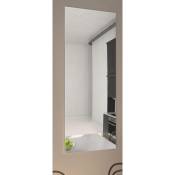 Forehill - Miroir adhésif de Porte 3 mm, Miroir sans Cadre à Coller, idéal pour Les Petits Appartements, Les Appartements, Les Appartements, Les