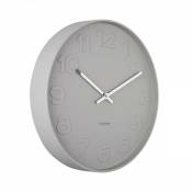 Horloge Mr Grey Present Time Gris - Gris