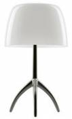 Lampe de table Lumière Grande / H 45 cm - Foscarini blanc en métal
