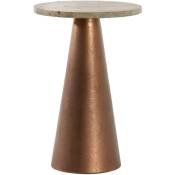 Light&living - table d'appoint - brun - métal - 6788082