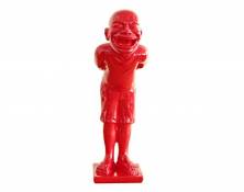 Meubletmoi Petit Homme Rouge - Figurine décorative