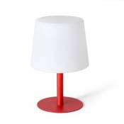 Oviala - Mini lampe acier rouge - Rouge