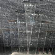 Piscine Center O'clair - Lame d'eau 600 x 150mm - cascade