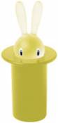 Porte cure-dents Magic Bunny - Alessi jaune en plastique