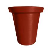 Pot de fleurs rond xxl Delight 760l-Rouge-120cm - Rouge